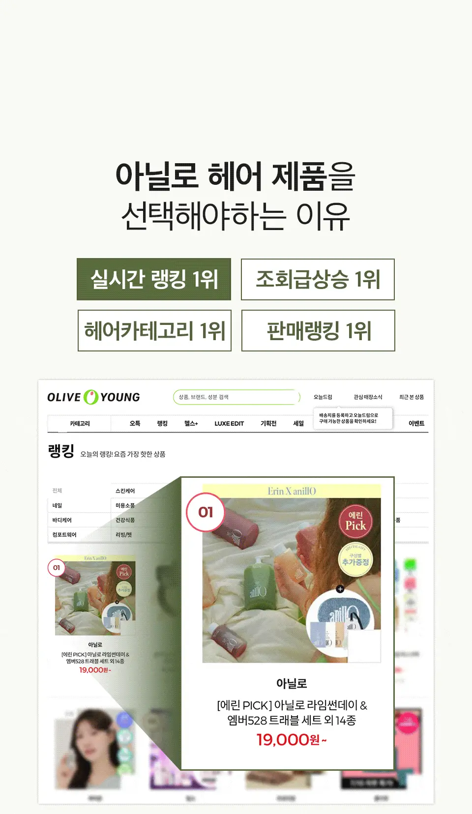 [올영단독] 아닐로 패츌리 가든 데미지 리페어 트래블 세트(샴푸+트리트먼트+에센스) 상세페이지 2